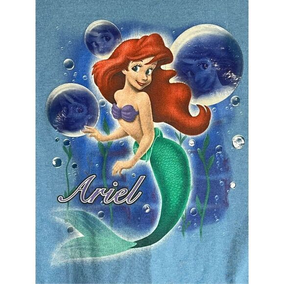 Vintage Disney Little Mermaid Promo L/S Tee - Picture 2 of 6